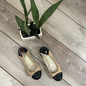 MICHAEL Michael Kors Leather Ballet Flats